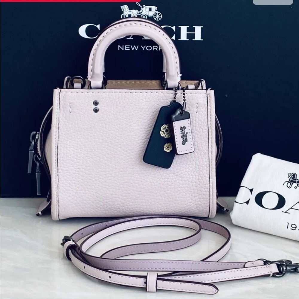 Pink ice bag coach size 17